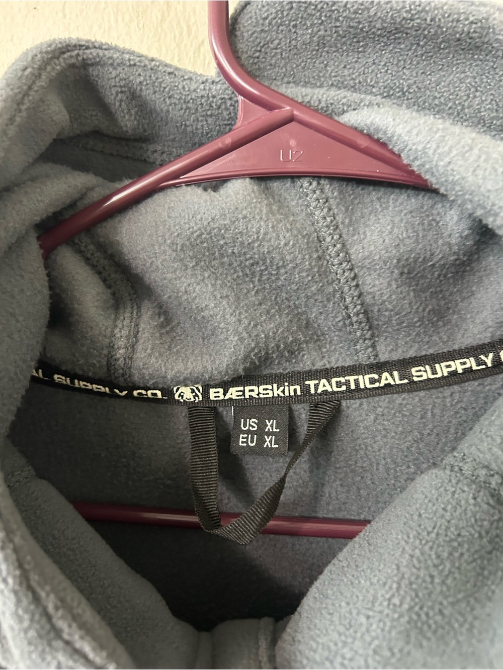 Baerskin Tactical Hoodie 340gsm Steel Gray XL - Picture 3 of 9
